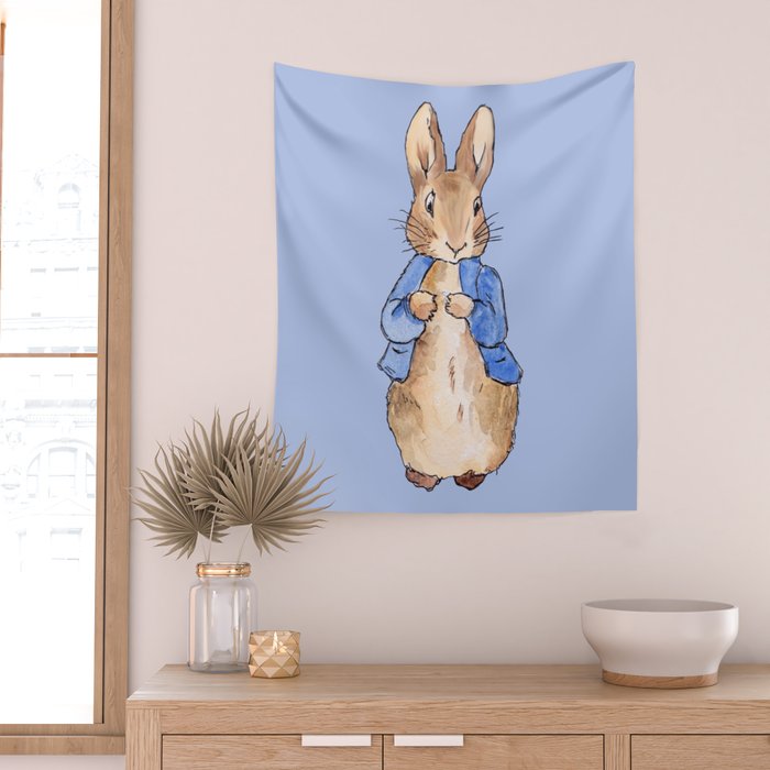 Peter the rabbit Wall Tapestry Gallery Image 2