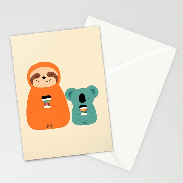 Coffee Buddy Stationery Card Gallery Image 2
