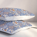 Winter Flower Field - Muted Colors Pillow Sham Gallery Image 3