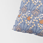 Winter Flower Field - Muted Colors Pillow Sham Gallery Image 4