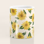 Summer Sunflower Pattern Coffee Mug Gallery Image 4
