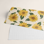 Summer Sunflower Pattern Wrapping Paper Gallery Image 2