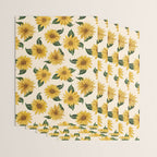Summer Sunflower Pattern Wrapping Paper Gallery Image 3