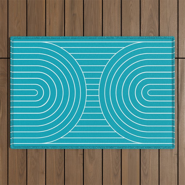 Arch Symmetry IV Outdoor Rug Gallery Image 1