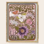 Tennessee Wildflowers Serving Tray Gallery Image 1
