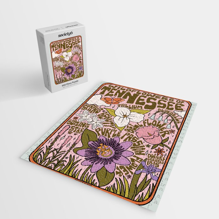 Tennessee Wildflowers Jigsaw Puzzle Gallery Image 2