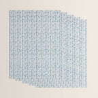 William Morris Vintage Rosehip Mineral Blue Wrapping Paper Gallery Image 3