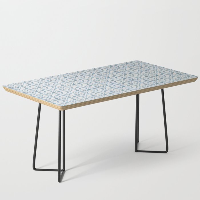 William Morris Vintage Rosehip Mineral Blue Coffee Table Gallery Image 1