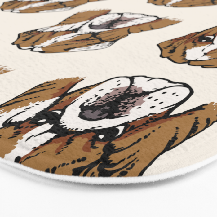 No Evil English Bulldog Bath Mat Gallery Image 3