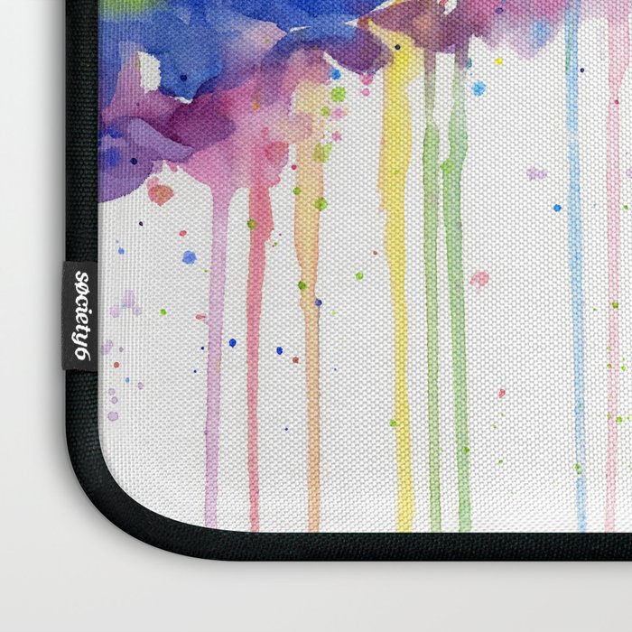 Kitten Puking Rainbow Laptop Sleeve Gallery Image 3
