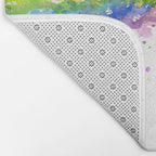 Kitten Puking Rainbow Bath Mat Gallery Image 2