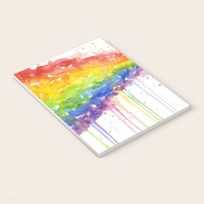 Kitten Puking Rainbow Notebook Gallery Image 3