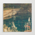 Barton Springs Austin Texas Wood Wall Art Gallery Image 1