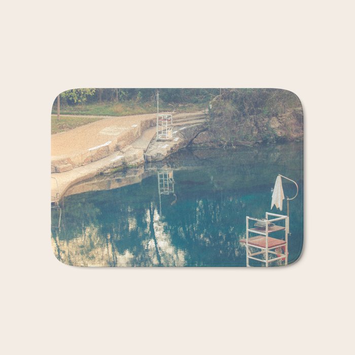 Barton Springs Austin Texas Bath Mat Gallery Image 1
