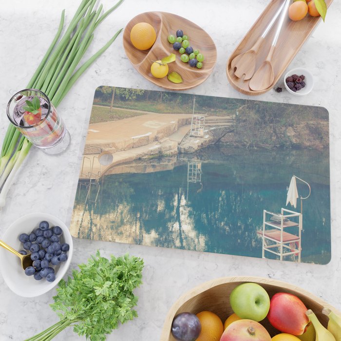 Barton Springs Austin Texas Cutting Board Gallery Image 2
