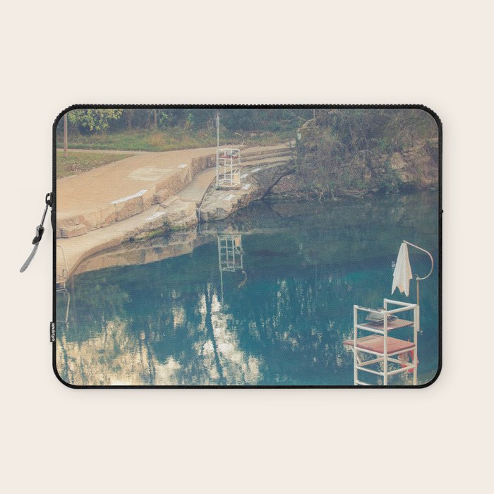 Barton Springs Austin Texas Laptop Sleeve Gallery Image 1