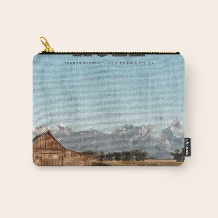 Visit Jackson Hole Carry All Pouch Gallery Image 1