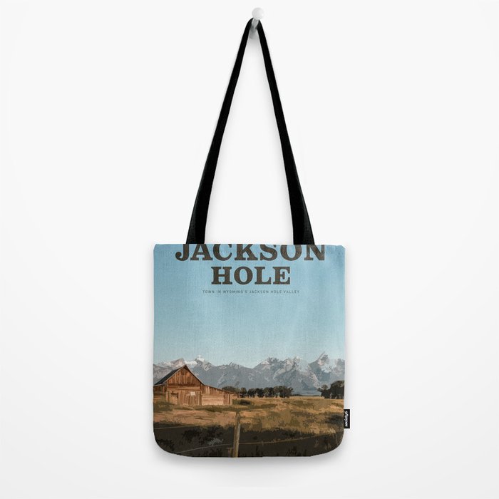 Visit Jackson Hole Tote Bag Gallery Image 2
