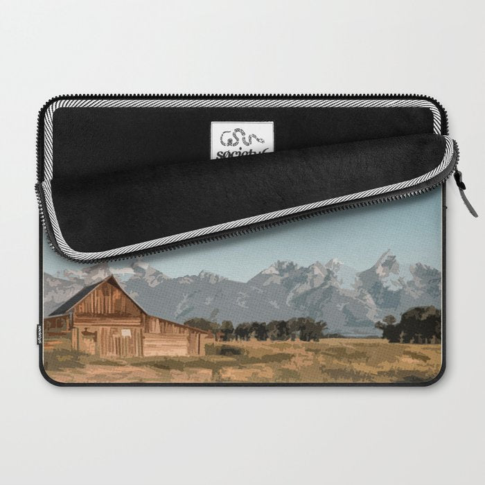 Visit Jackson Hole Laptop Sleeve Gallery Image 2