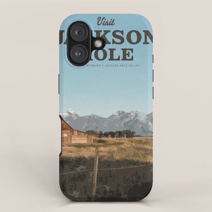 Visit Jackson Hole iPhone Case Gallery Image 1