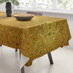 Deep gold glass mosaic Tablecloth Gallery Image 3