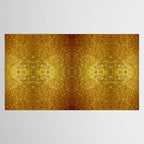 Deep gold glass mosaic Tablecloth Gallery Image 2