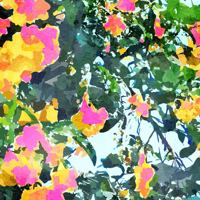 Summer Bougainvillea Watercolor Painting Coffee Mug Gallery Image 2