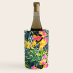 Summer Bougainvillea Watercolor Painting Wine Chiller Gallery Image 2