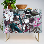 Floral and Birds XXIV Credenza Gallery Image 1