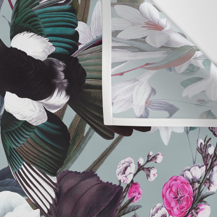 Floral and Birds XXIV Wall Tapestry Gallery Image 3