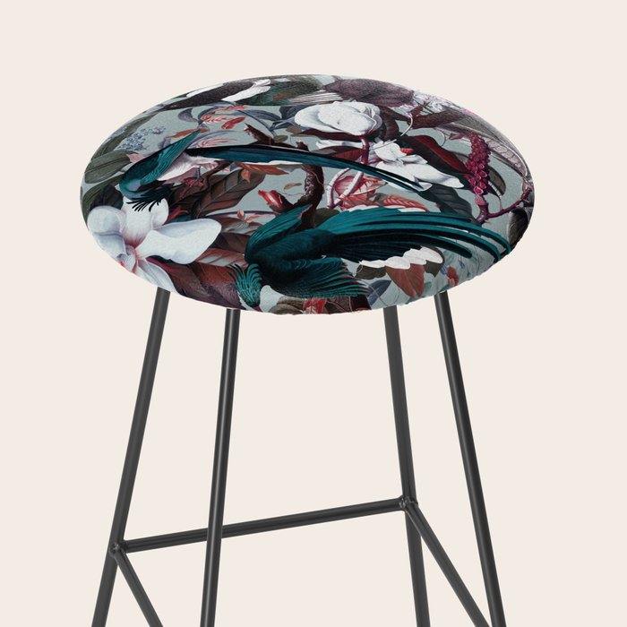 Floral and Birds XXIV Stool Gallery Image 2
