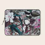 Floral and Birds XXIV Laptop Sleeve Gallery Image 1