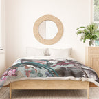 Floral and Birds XXIV Duvet Cover Gallery Image 3
