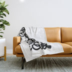 Poodle Throw Blanket Gallery Image 1
