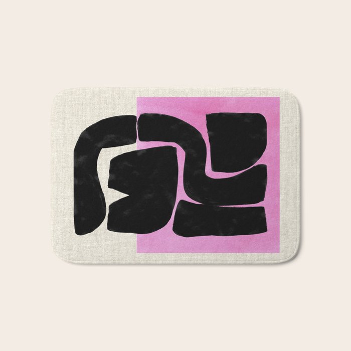 Bubblegum Strum Bath Mat Gallery Image 1