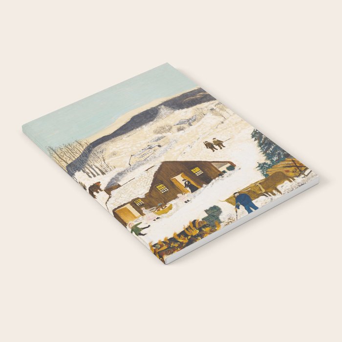 Anna Mary Robertson 'Grandma' Moses Sugaring Off American Folk Art Notebook Gallery Image 2