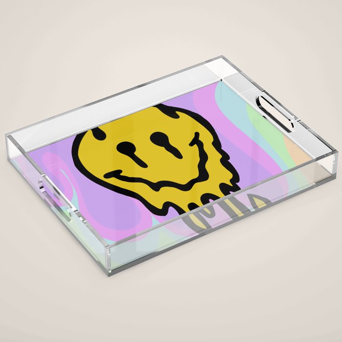 Melty Melt Smile Acrylic Tray Gallery Image 1