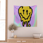 Melty Melt Smile Wall Tapestry Gallery Image 2