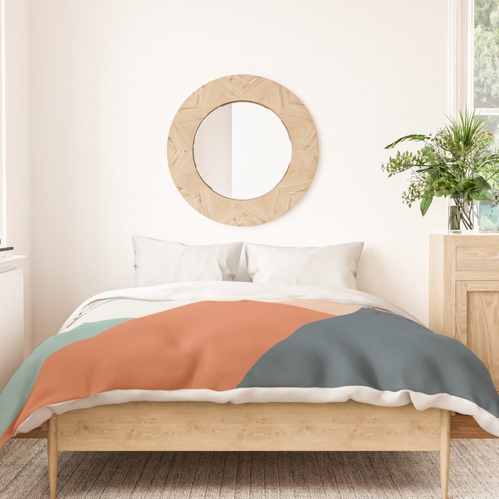 Cat Landscape 101 Duvet Cover Gallery Image 3