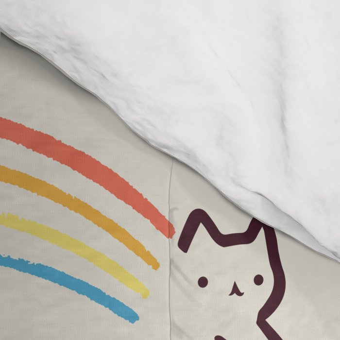 Cat Landscape 101 Comforter Gallery Image 4