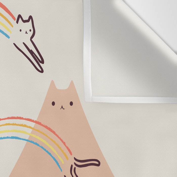 Cat Landscape 101 Wall Tapestry Gallery Image 3