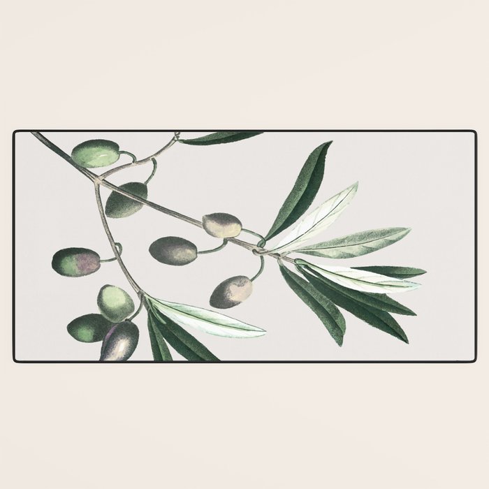 Olive Tree Branch Desk Mat Gallery Image 3