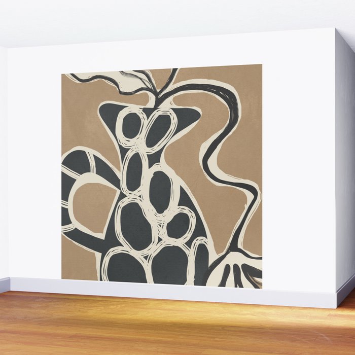 Abstract Botany 2 Wall Mural Gallery Image 2
