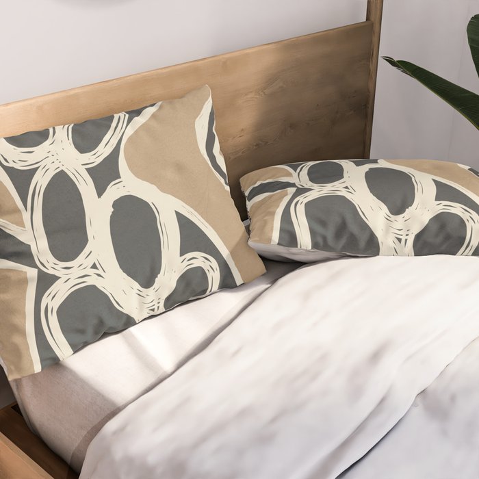 Abstract Botany 2 Pillow Sham Gallery Image 2
