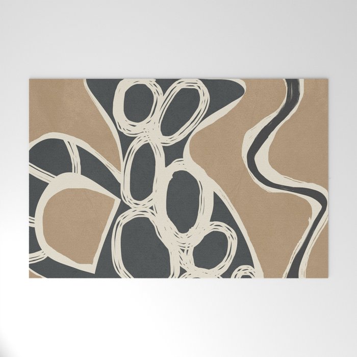 Abstract Botany 2 Welcome Mat Gallery Image 1