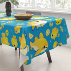 Lemon shark and friends  Tablecloth Gallery Image 3