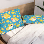 Lemon shark and friends  Pillow Sham Gallery Image 2