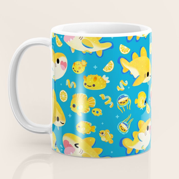 Lemon shark and friends  Coffee Mug Gallery Image 3