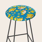 Lemon shark and friends  Stool Gallery Image 2