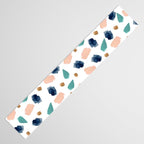 Terrazzo (turquoise, navy, pink & gold) Table Runner Gallery Image 3
